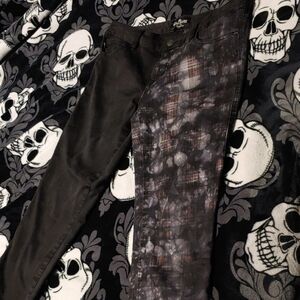 Royal Bones Jeans with Union Jack Pattern Size 13 Not 12